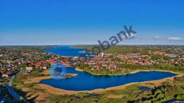 Hobro – Luftfoto