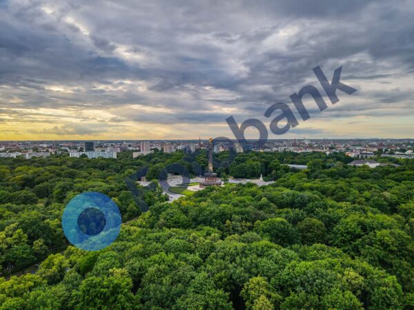 Berlin Sejrsøjlen fra luften