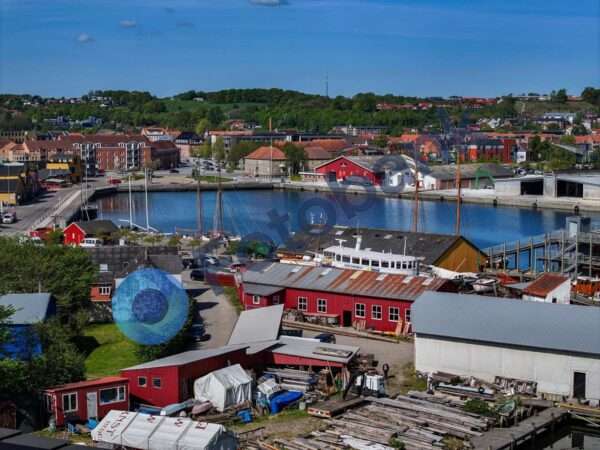 Hobro Havn – Luftfoto #2