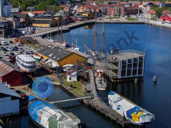 Hobro Havn – Luftfoto #3